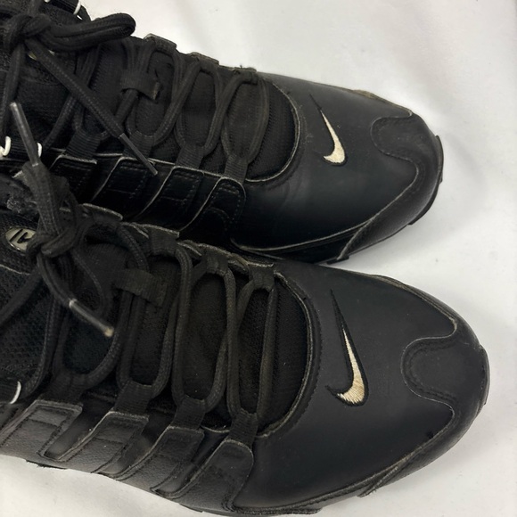 Nike Shox NZ Triple Black Men’s Size 11.5 US Running Shoes Leather - 501524-091 - Picture 2 of 16